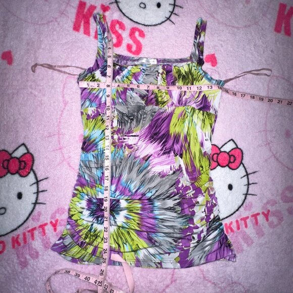 y2k abstract babydoll cami top - Picture 3 of 4